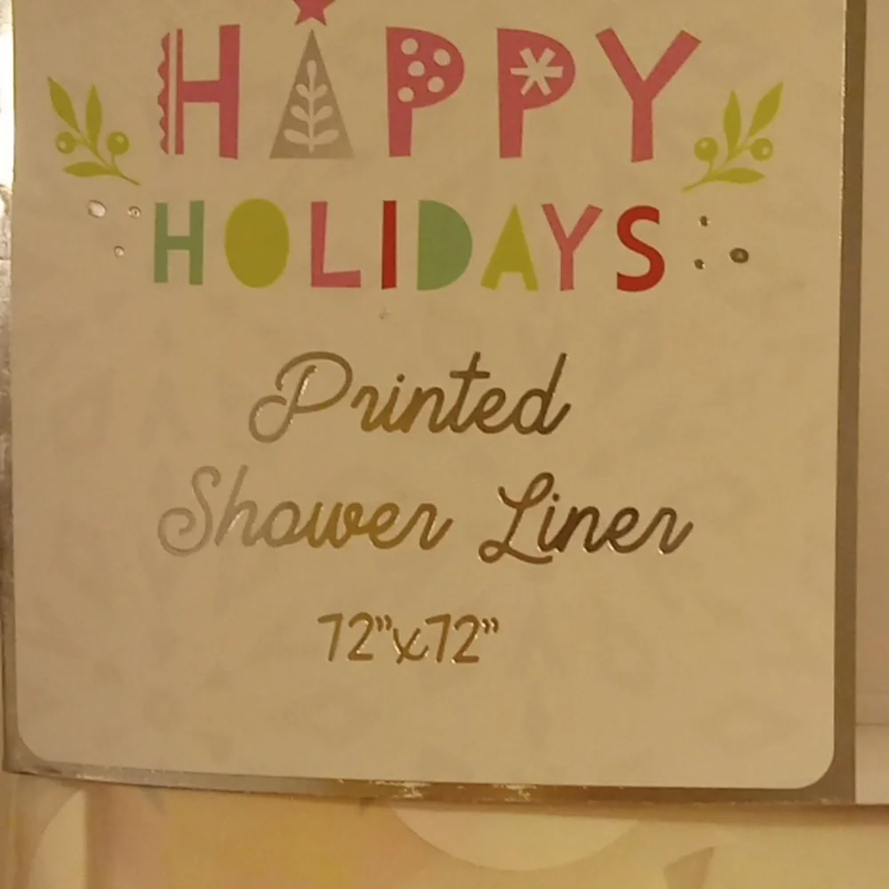 Christmas Shower Curtain
